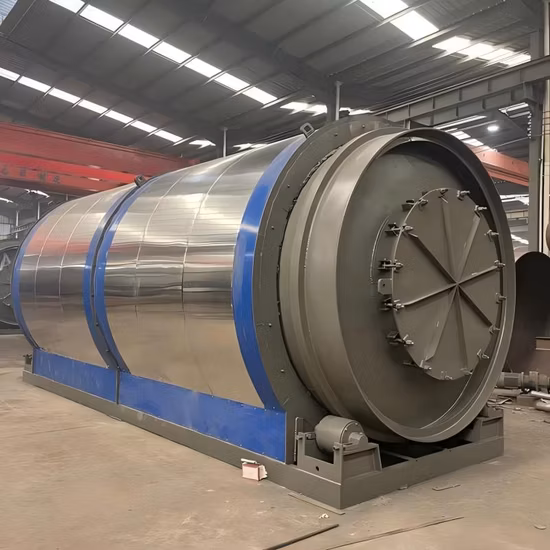 Factory Sell Tyre Oil PE PV Oil Recycling to Diesel Oil Distillation Machine